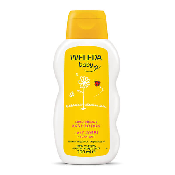 Weleda Calendula Baby Bodylotion – milde verzorging voor babyhuid